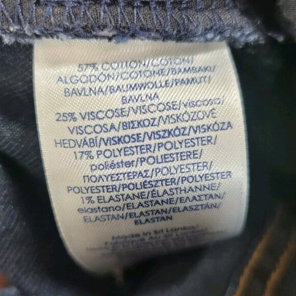 Chaps Jeans Plus Size 20 High Rise Denim Skinny Jeans Slim Leg 20W Jeggings - Picture 5 of 5